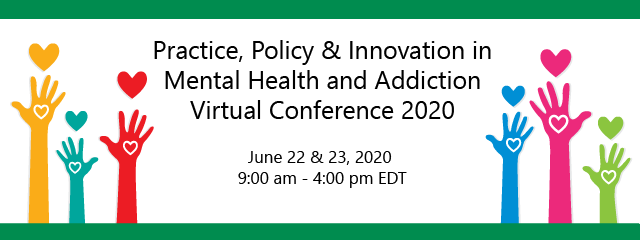 DMHA CLC conference thumbnail about Practice, Policy, and Innovation in Mental Health and Addiction Virtual Conference 2020