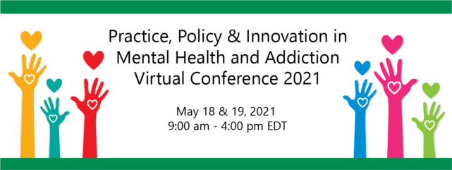 DMHA CLC conference thumbnail about Practice, Policy, and Innovation in Mental Health and Addiction Virtual Conference 2021