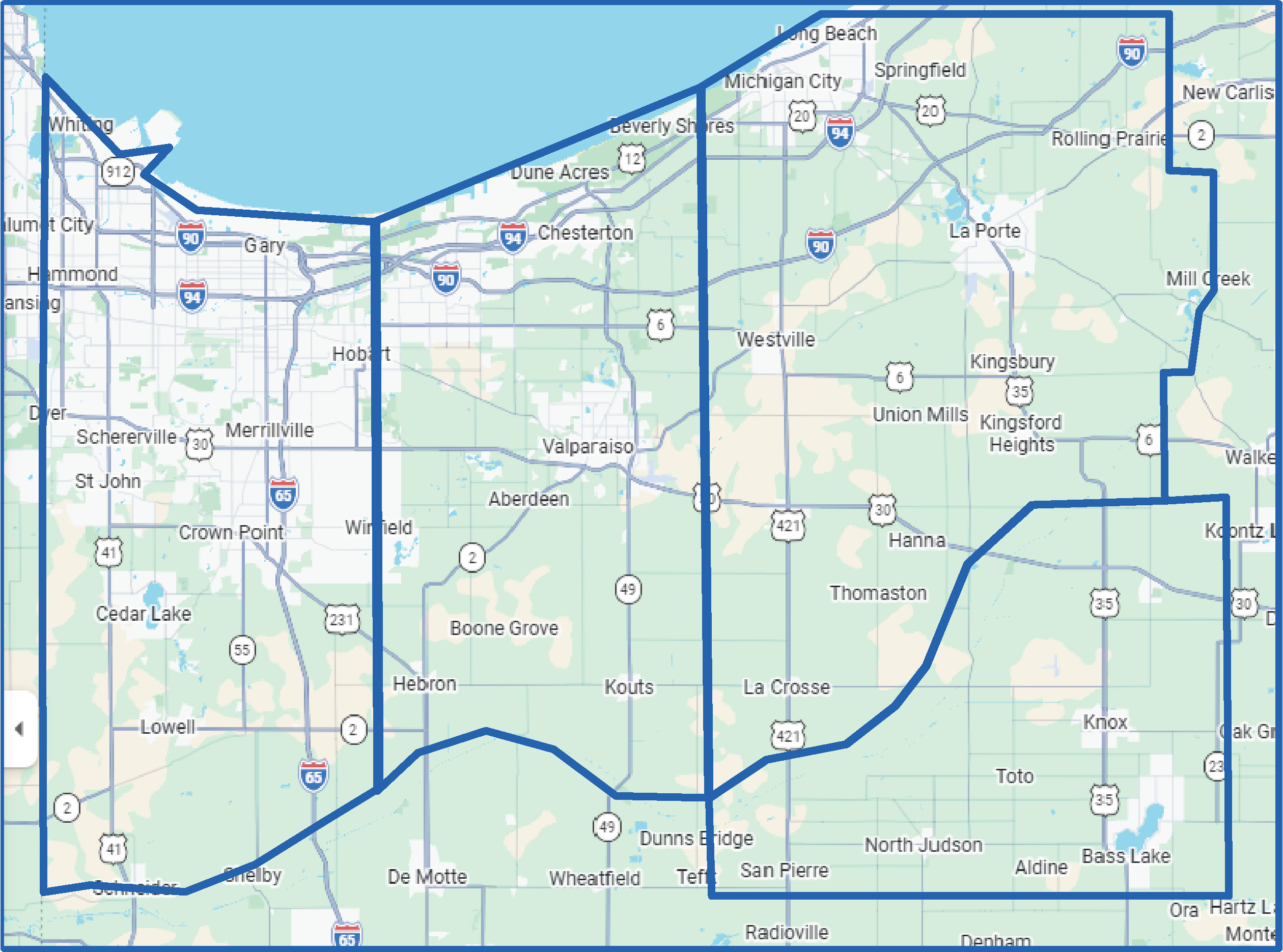 TI-ROSC-Counties Map